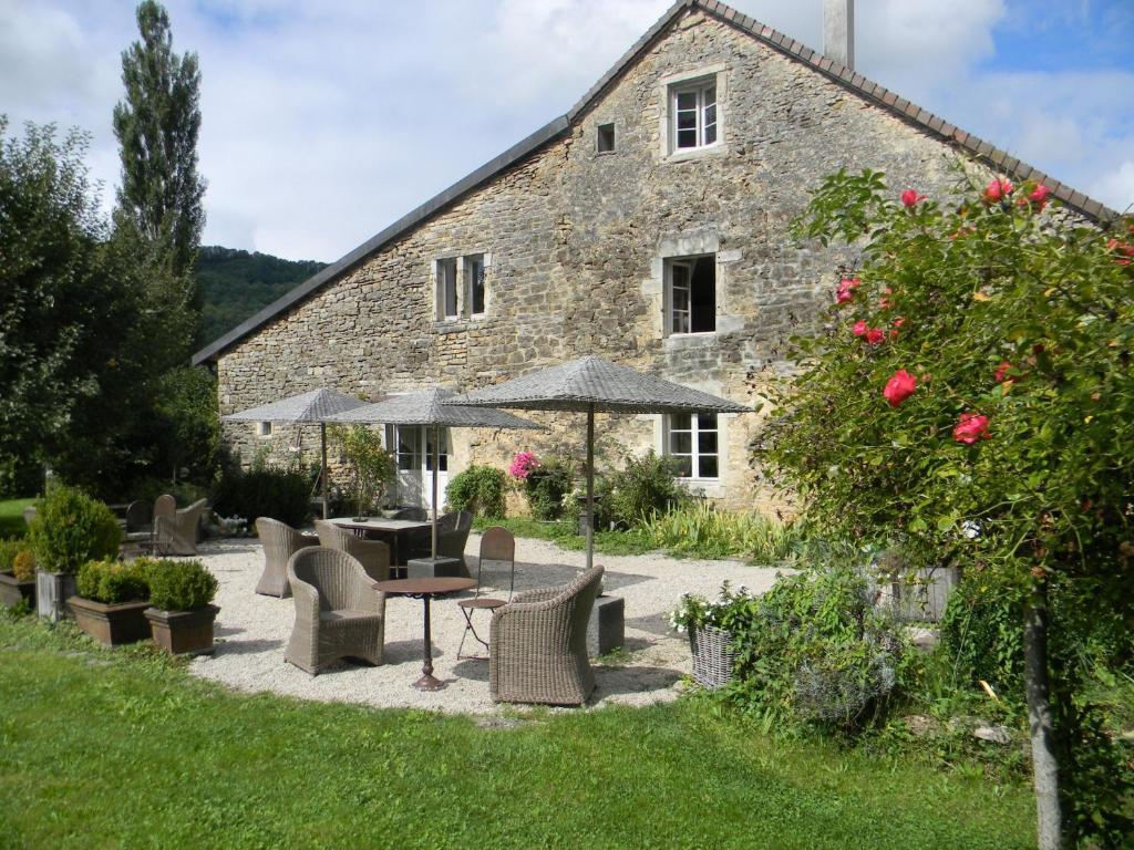 La Grange A Nicolas Baume-les-Messieurs Exterior foto